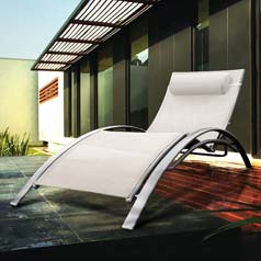 Espreguiadeira Design Branca